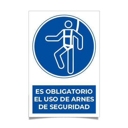 Es Obligatorio El Uso de Arnes de Seguridad