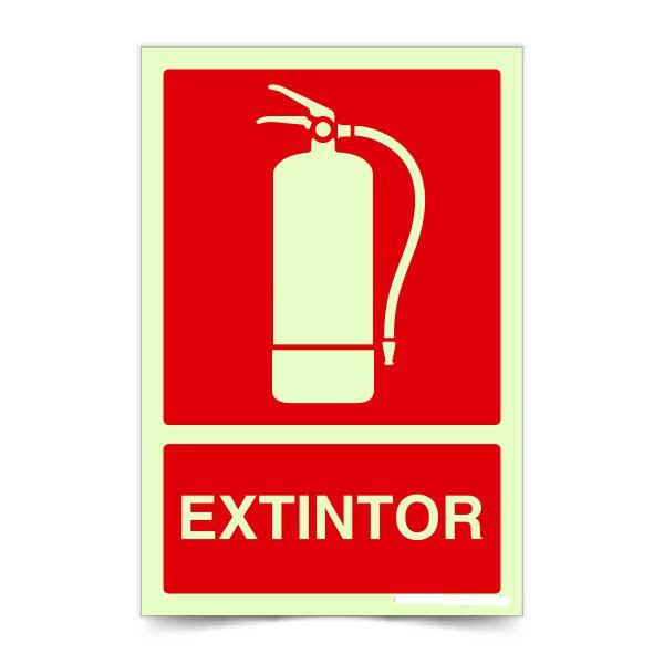 Extintor Fotoluminiscente