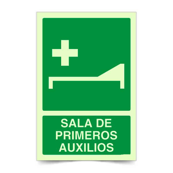 Sala de Primeros Auxilios Fotoluminiscente