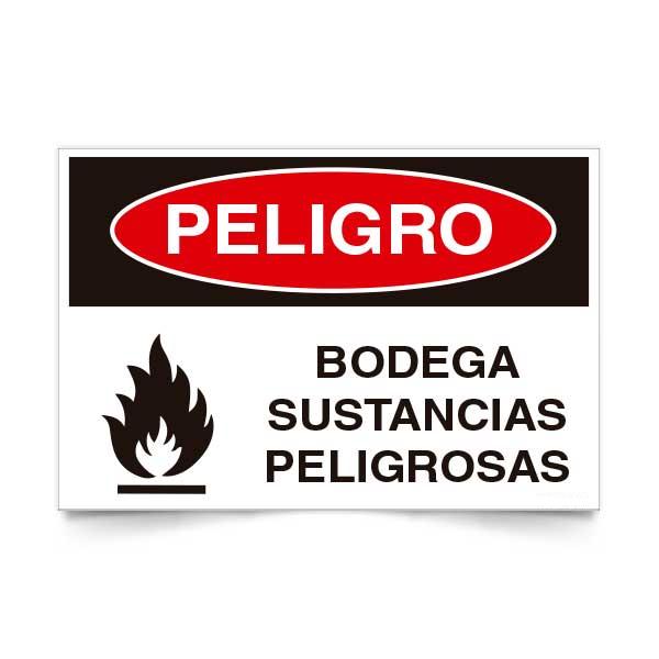Peligro Bodega Sustancias Peligrosas