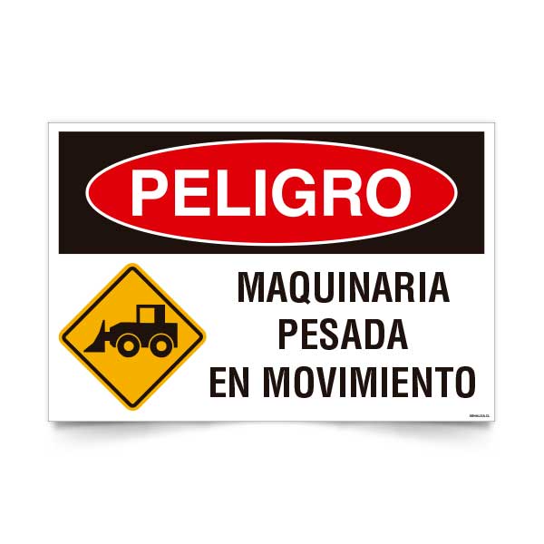 Peligro Maquinaria Pesada en Movimiento