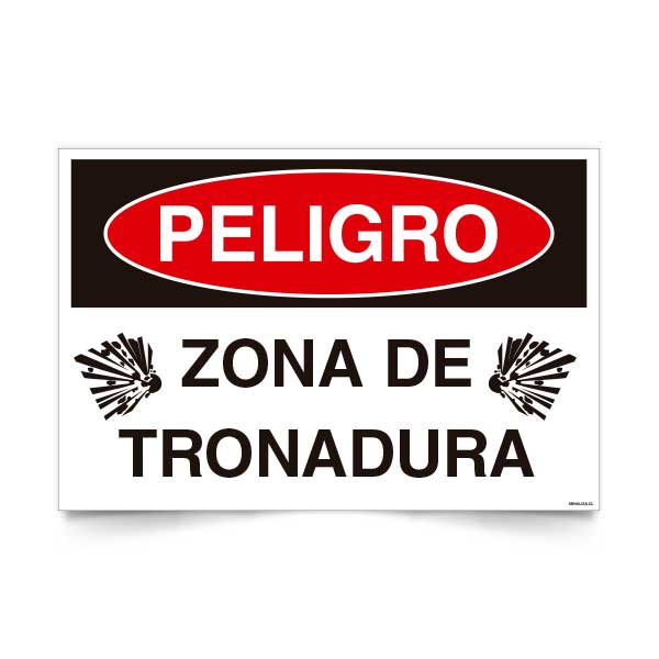 Peligro Zona de Tronaduras