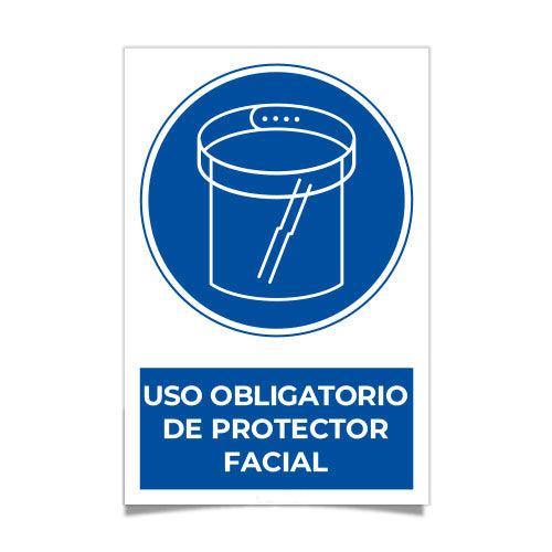 Es Obligatorio El Uso de Protector Facial