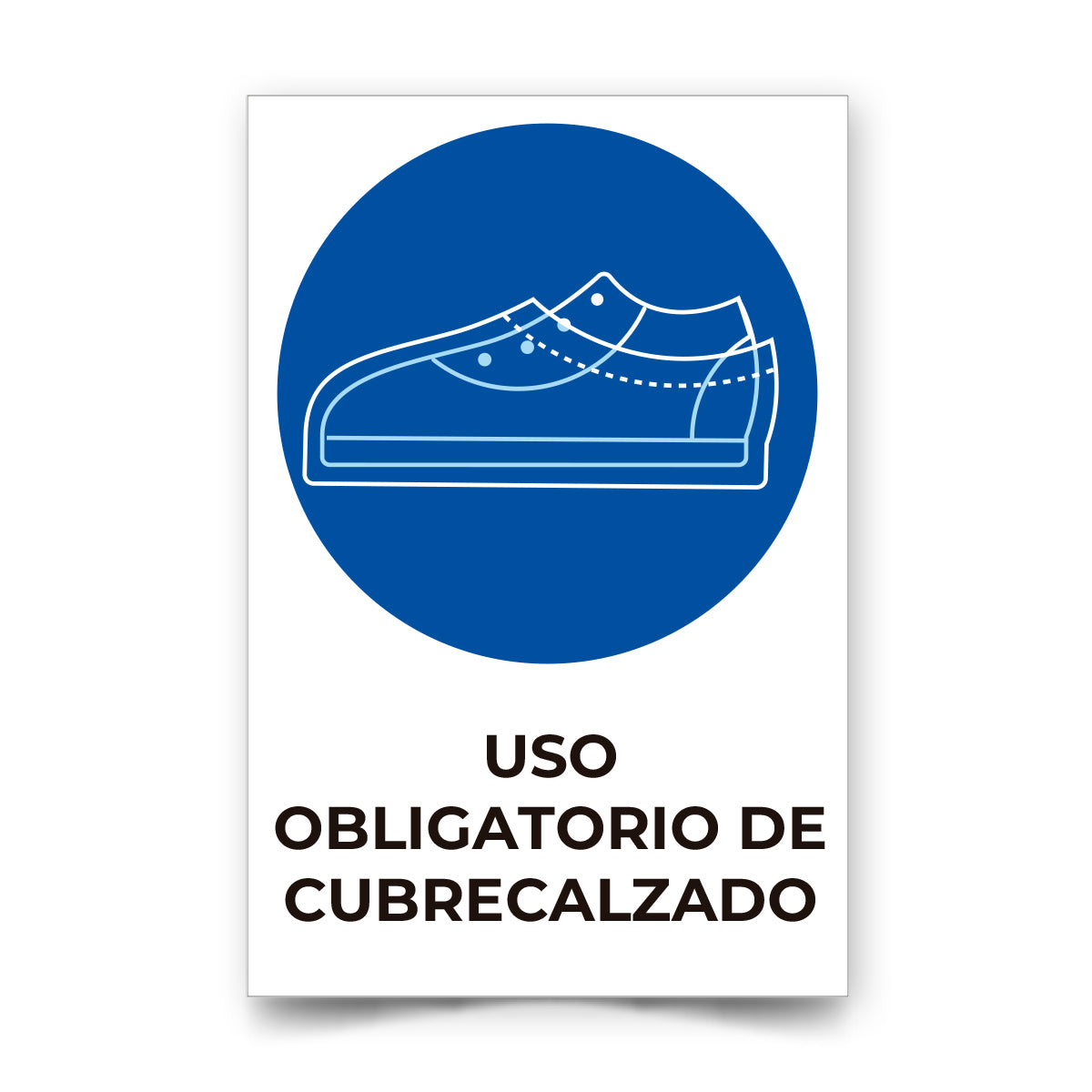 Uso Obligatorio de Cubrecalzado