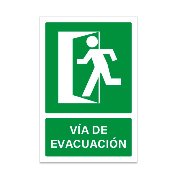 Vía de Evacuación Izquierda B