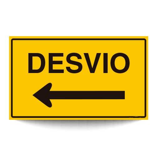 Desvío Flecha Izquierda