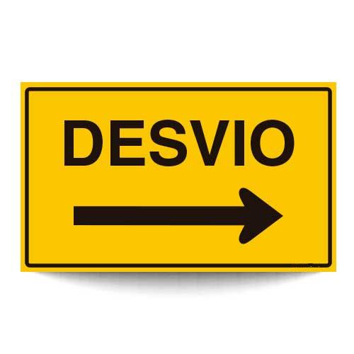 Desvío Flecha Derecha