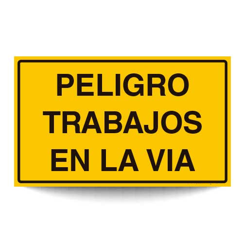 Peligro Trabajos en la Vía