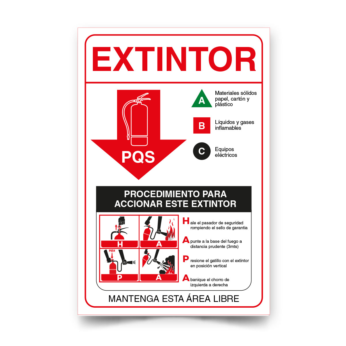 Proceso Extintor PQS